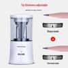 Automatic Electric Pencil Sharpener for Students - Child-Friendly Stationery with Lead Feeding System, Model 8018