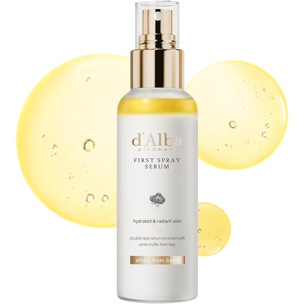 d Alba White Truffle First Spray Serum 100ml Hydrating Mist Non-Comedogenic Vegan Essence