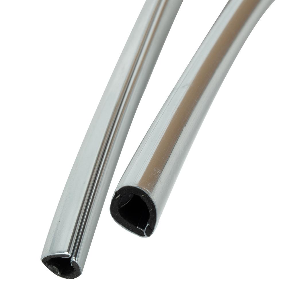 Protection Strip Moulding Car Door Edge ABS+Chrome Brand New