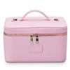 Nuova Borsa Trucco di Lusso Leggero di Alta Qualità Borsa a Mano di Grande Capacità in Pelle PU Borsa da Donna con Scomparti