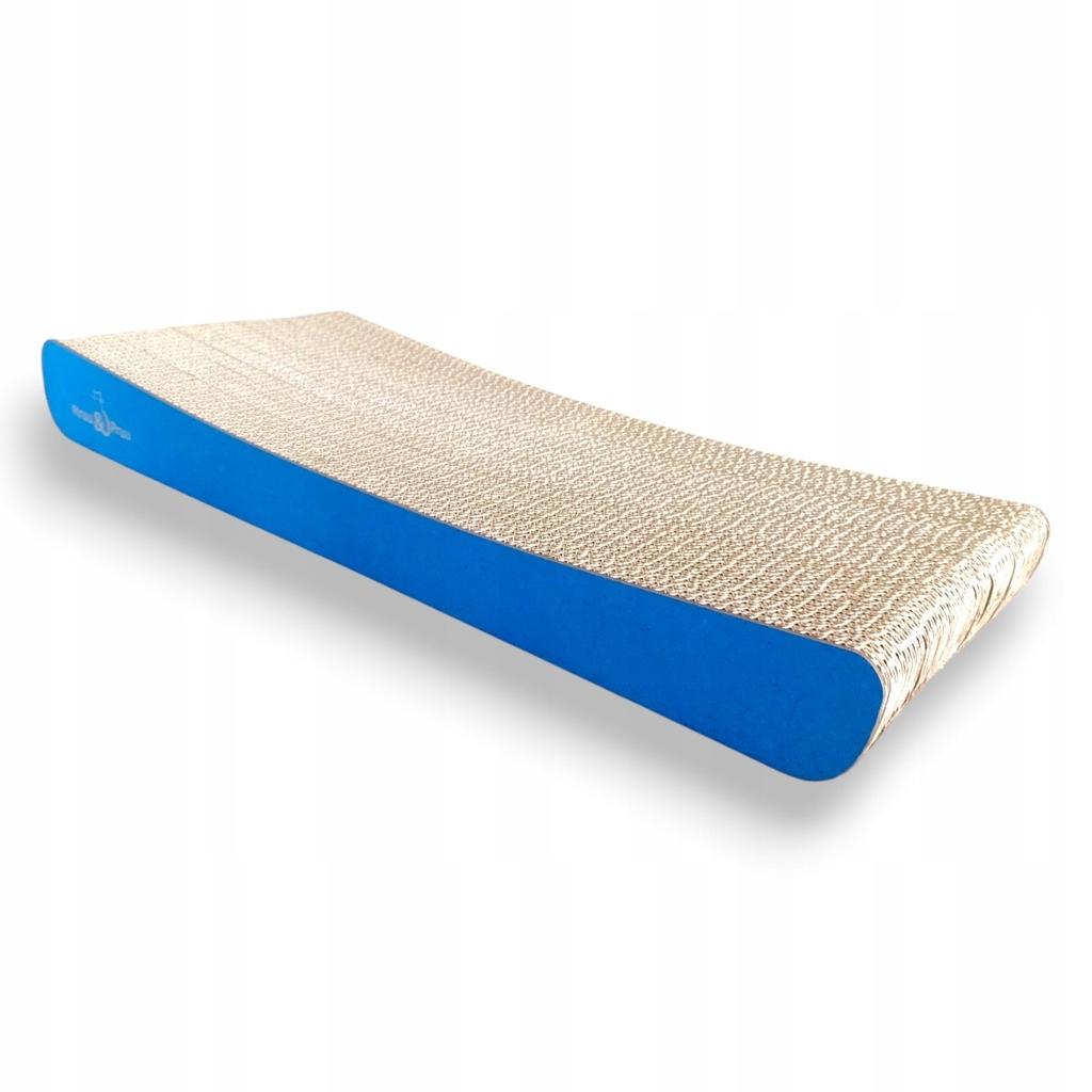Sigma cat scratching post | blue | 58x6.6x24 cm | MruuPruu