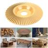 125mm Diameter Wood Polishing Wheel Bevel Angle Abrasive Disc Tools  Angle Grinder Use