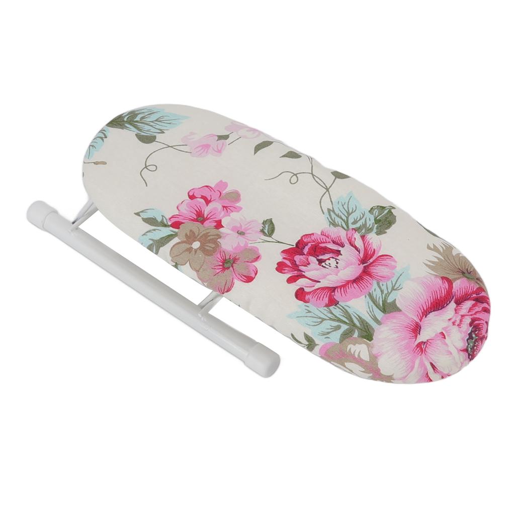 Tabletop Ironing Board Heat Resistant Foldable Portable Mini Ironing Board Clothes Ironing Accessories for Home Travel