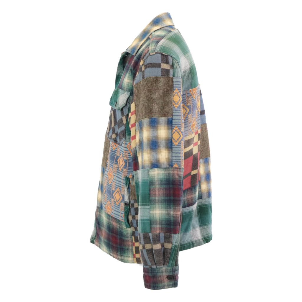 RRL Limited Edition Native American Patchwork Jacket multicolorUsed