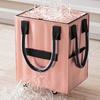 Long Handheld Roller Skating Shopping Bag Foldable Portable Shopping Trolley Large Capacity Waterproof Folding Hand Cart Market