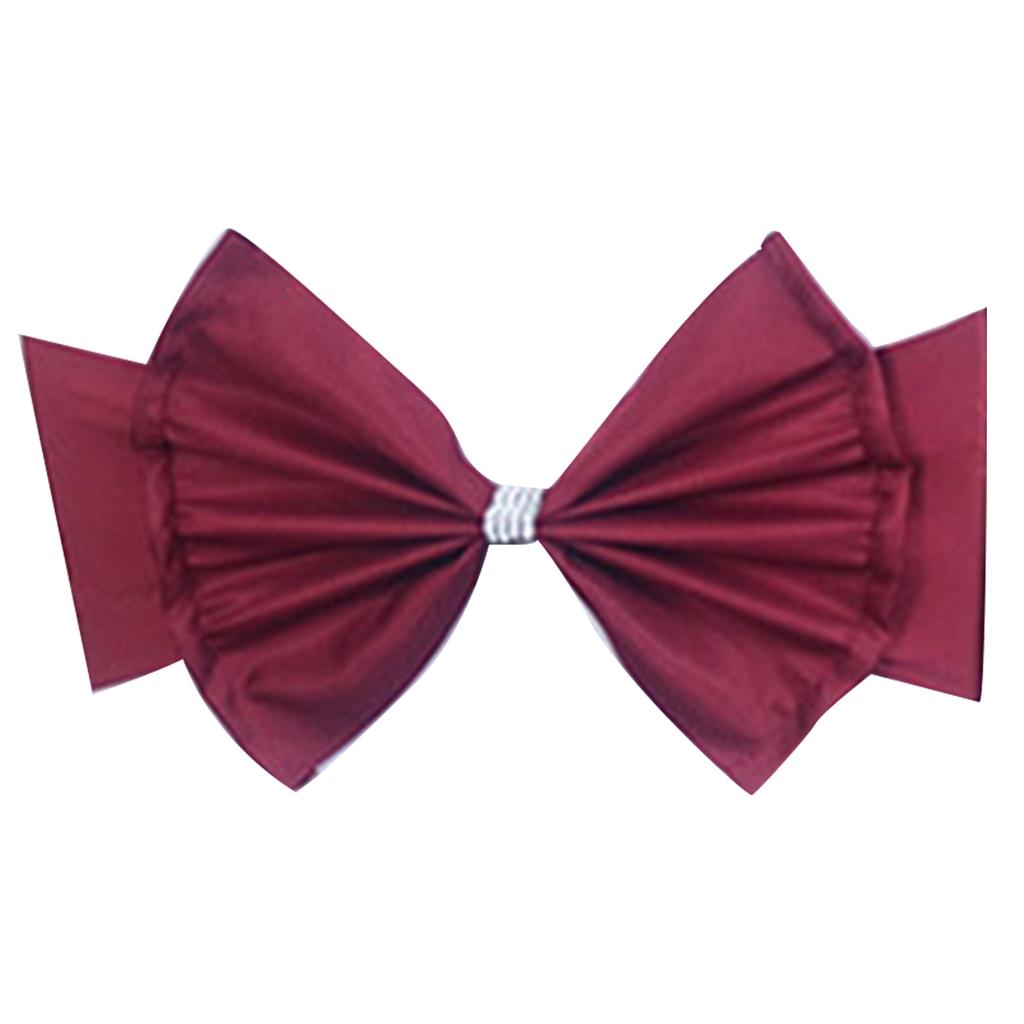 Chair Sash For Weddings Anniversaries Birthdays And Christmas Event Chair Back Decoration Chair Bows 1PC