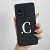 Cover For Vivo Y76 5G Case Love Heart Letters Liquid Soft Silicone Phone Case For Vivo Y76 VivoY76 Y 76 V2124  Back Cover Coque