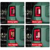 Blackened Tail Light Frame Cover For BYD Leopard 8 FangChengBao 8 Denza B8 2025 2025 Exterior Protector Cover Car Accessories