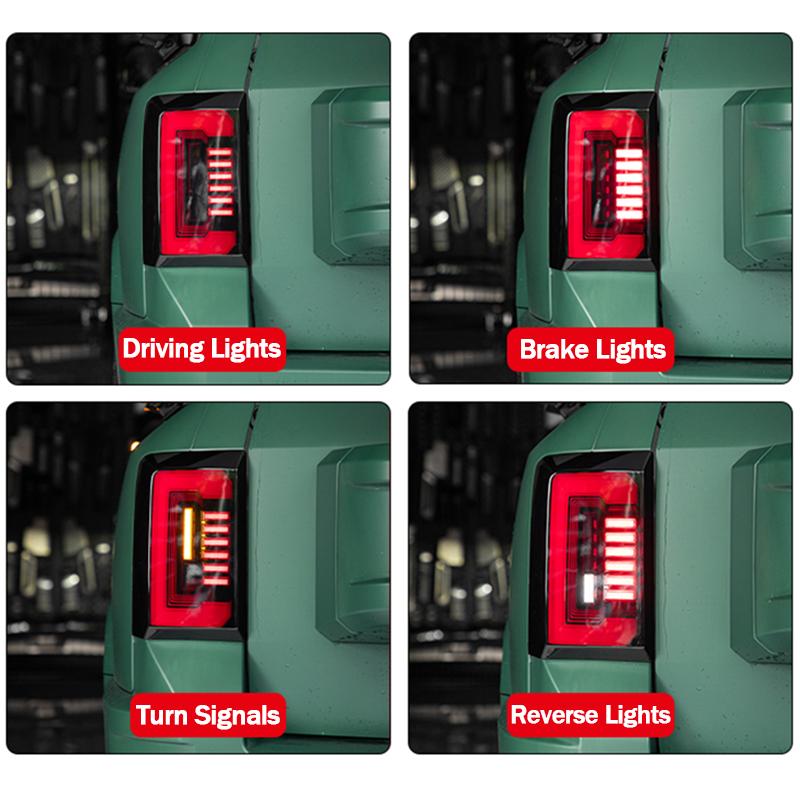 Blackened Tail Light Frame Cover For BYD Leopard 8 FangChengBao 8 Denza B8 2025 2025 Exterior Protector Cover Car Accessories