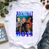 Nyári Backstreet Boys pólók Rock Band Rövid ujjú Rock Női Utcai Trend Pop Alkalmi Harajuku Grafikus Női Pólók