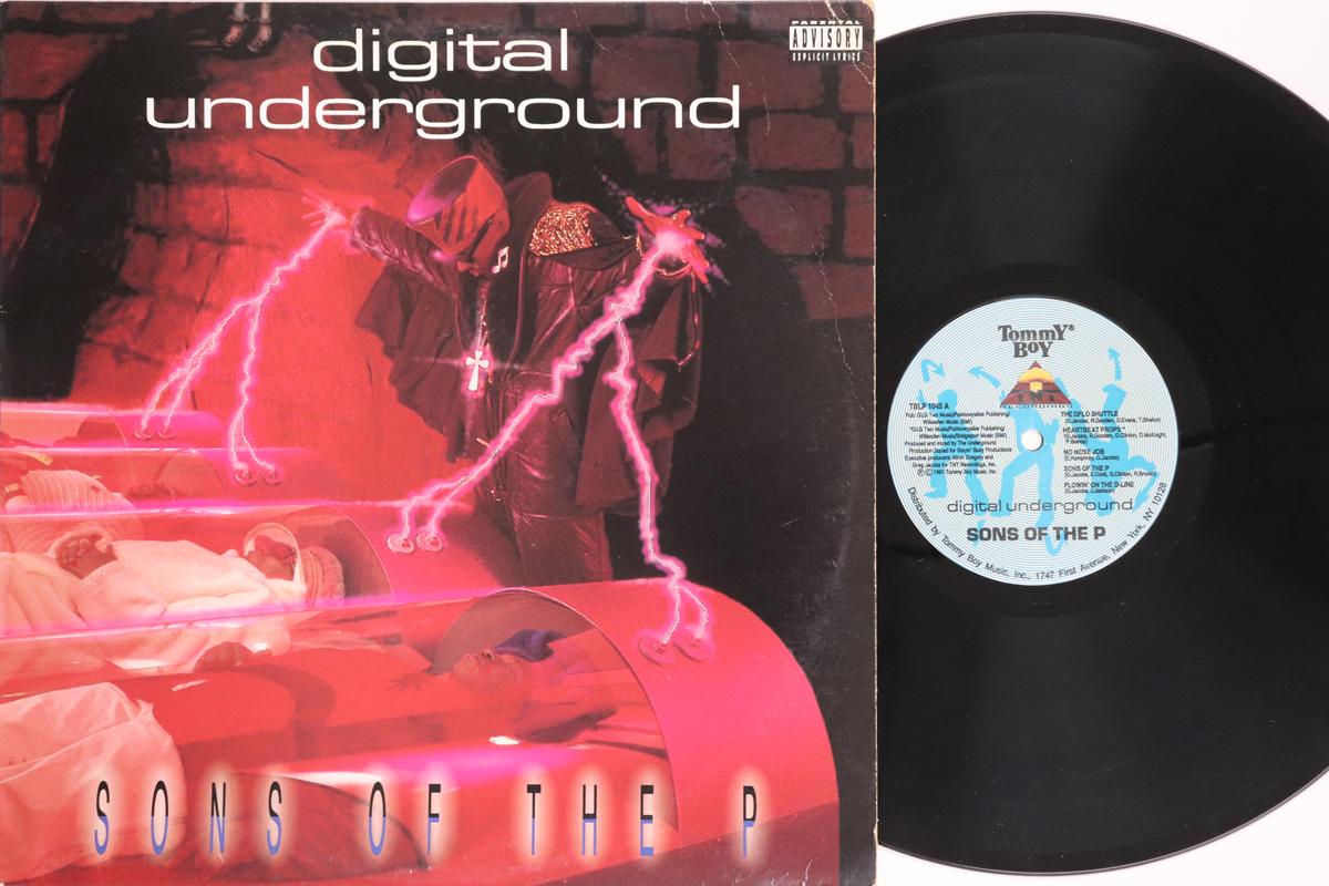 

LP Record DIGITAL UNDERGROUND Sons Of The P TBLP1045 TOMMY BOY 1991 US Rap HipHopRB Used