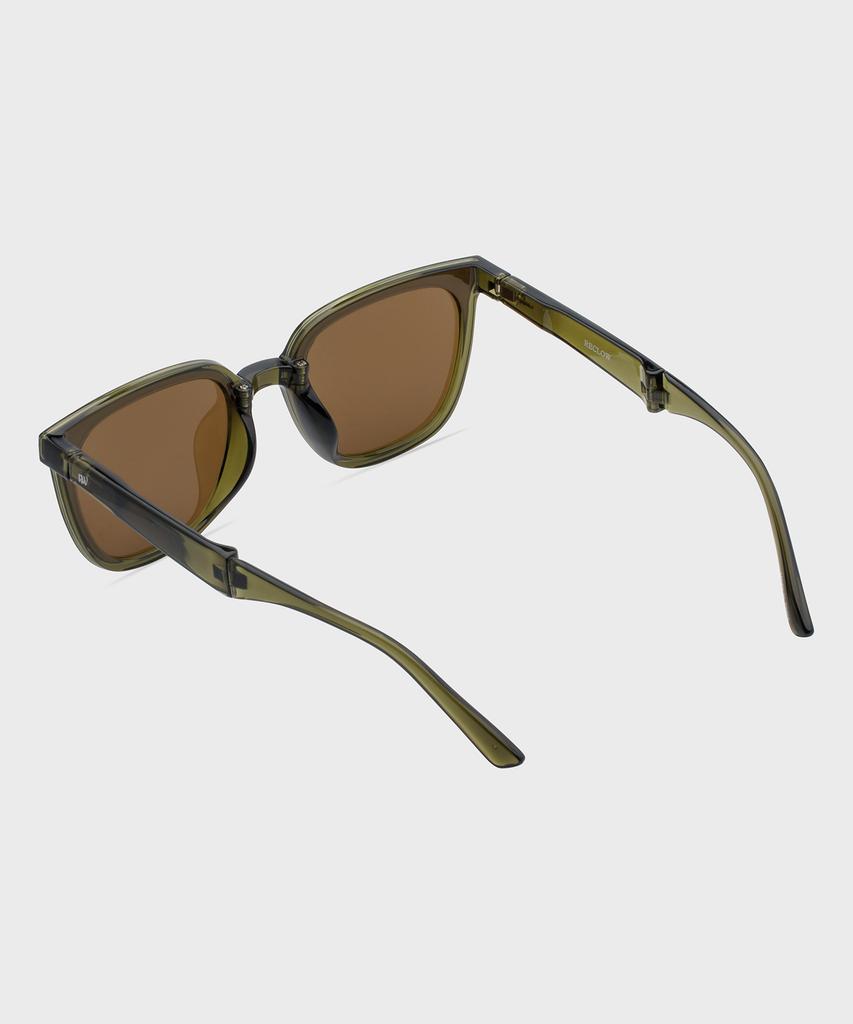 Likkeullou Rc Wirwir Folder Sunglasses Khaki