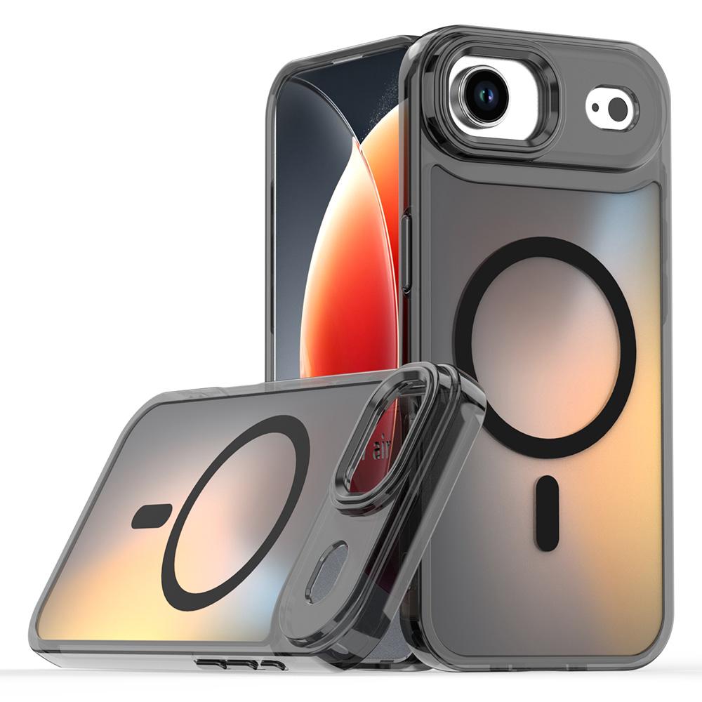 

For iPhone Air Case Compatible with MagSafe Color Changing PC TPU Phone Back Cover