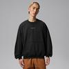 Sweatshirts Men's Black Crew Neck Moderate