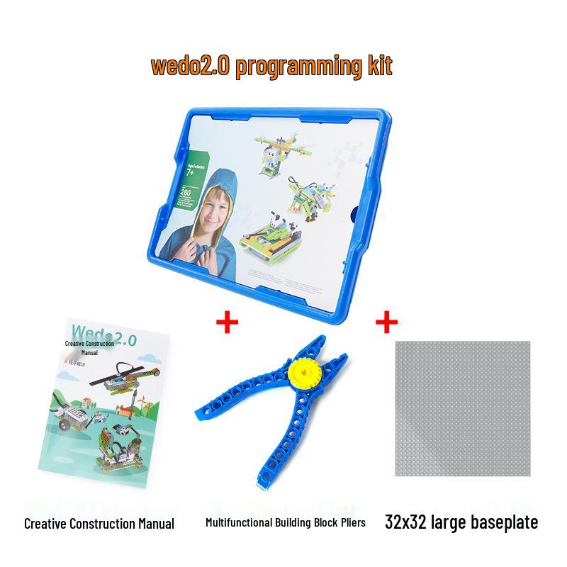 Wedo2.0 Lego 45300-Compatible Programming Robot: Educational Tools & Motor Host