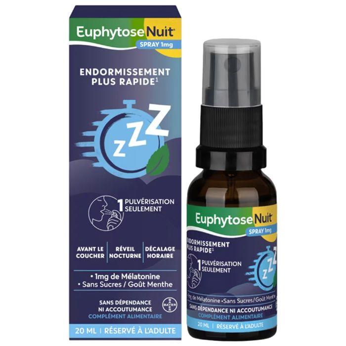Bayer Santé Euphytose Nuit 1 mg Spray 20 ML
