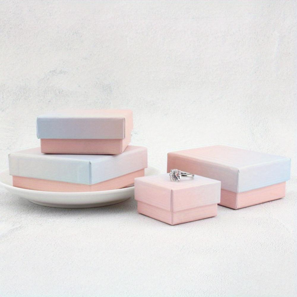 12pcs Jewelry Gift Boxes with Lids and Lined Jewelry Boxes Square Treat Boxes Gift Boxes for Earring Bracelet Necklace Rings Display Box Gift Wrap Box