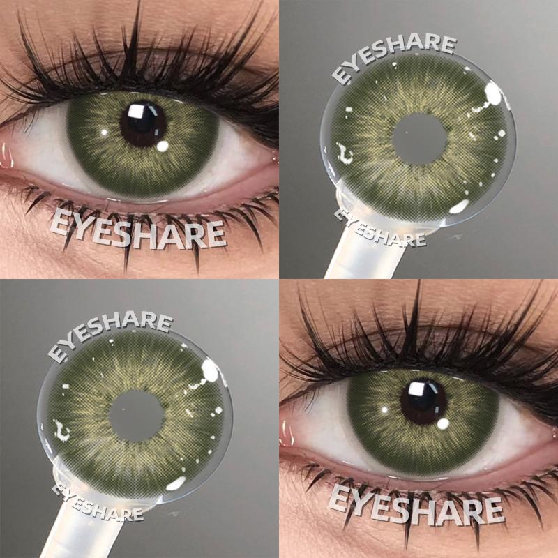 EYESHARE  Color Contact Lenses 1pair Colored Contact for Eyes Brown Lenses Blue Contacts Yearly Beautiful Makeup Eye Contacts Lens