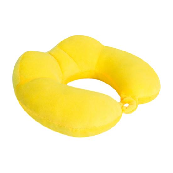 U-Shaped Pillow with Removable Cover, Neck Support Pillow for Travel Office Home, Lumbar Nap Cushion, Leg Lift Cushion, Cervical Relief Headrest