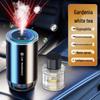 Aluminum Alloy Car Perfume & Aromatherapy Spray with Colorful Ambient Starry Light