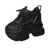 Fashion 2024 Women High Platform Sneakers New Summer Spring Non-slip breathable Shoes 10CM Thick Sole Casual Shoes Dad Sports Sneakers