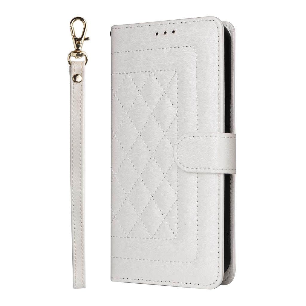 Flip Leather Phone Case for Samsung Galaxy S24 S25 Ultra S23 FE S22 S21 S20 S10 S9 Plus Note 20 10 Lanyard Wallet Card Cover