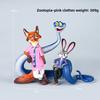 Zootopia Pvc Collectible Figures With Articulated Joints For Toy Enthusiasts