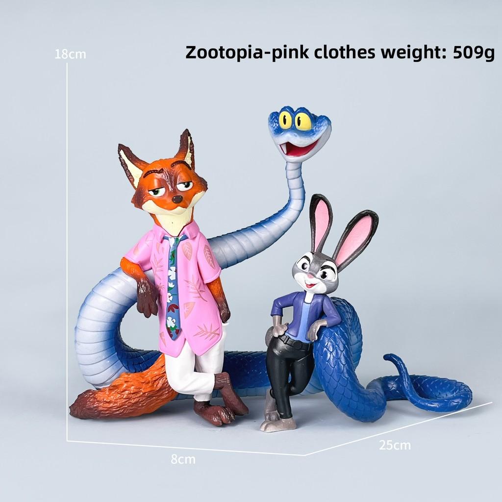 Zootopia Pvc Collectible Figures With Articulated Joints For Toy Enthusiasts
