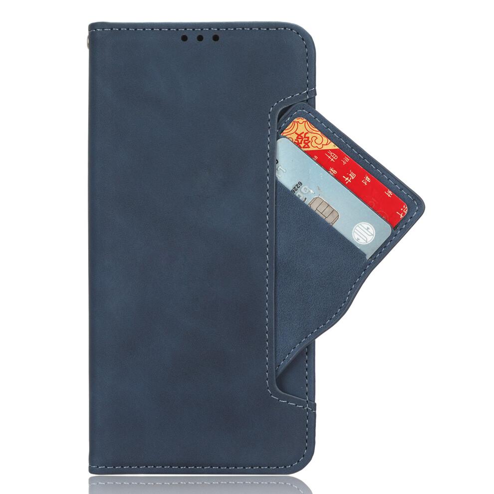 (iPhone 17 Pro Max, Blue) For iPhone 17 Pro Max Leather Case Phone Wallet Cover with Multiple Card Slots