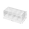 Acrylic Card Display Box Transparent Blind Box Korean Storage Box  Kpop Photocard