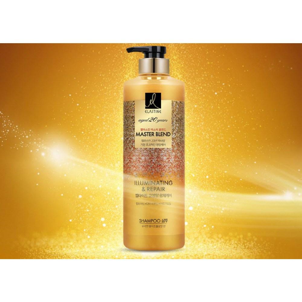 Elastin Master Blend Peptide High-Nutrition Shampoo White Floral Fragrance, 770ml, 2 units