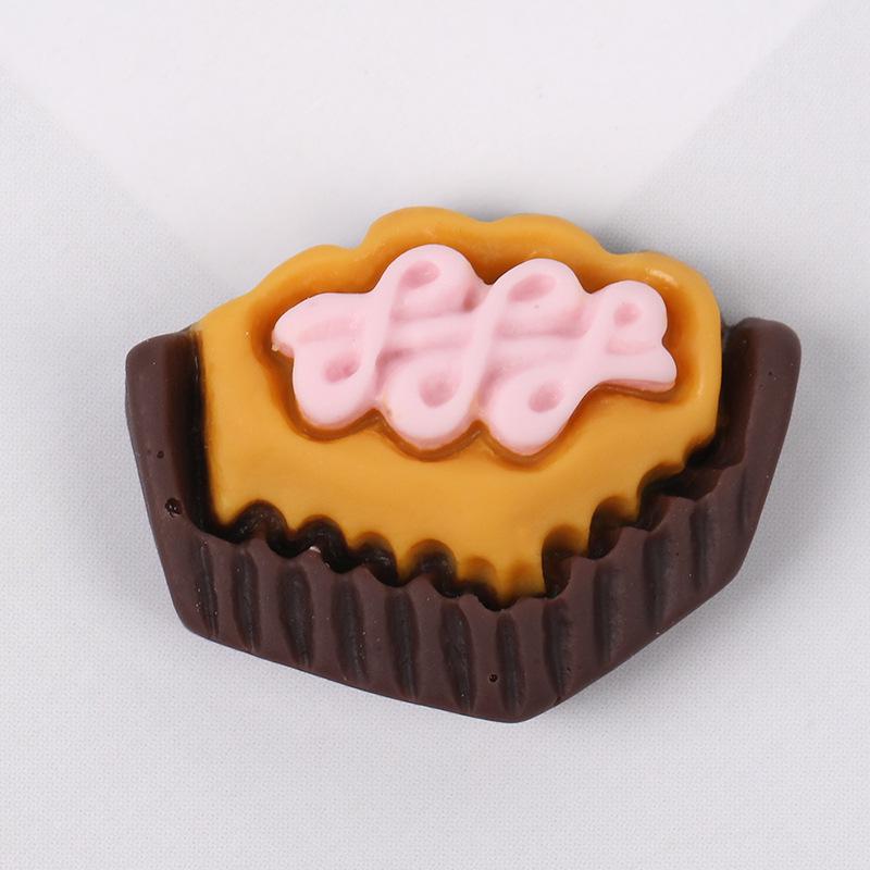 DIY Cartoon Food Toy Accessories: Cake, Ice Cream, Cream Glue, Phone Case, Hair Clip, and Water Cup Decorations