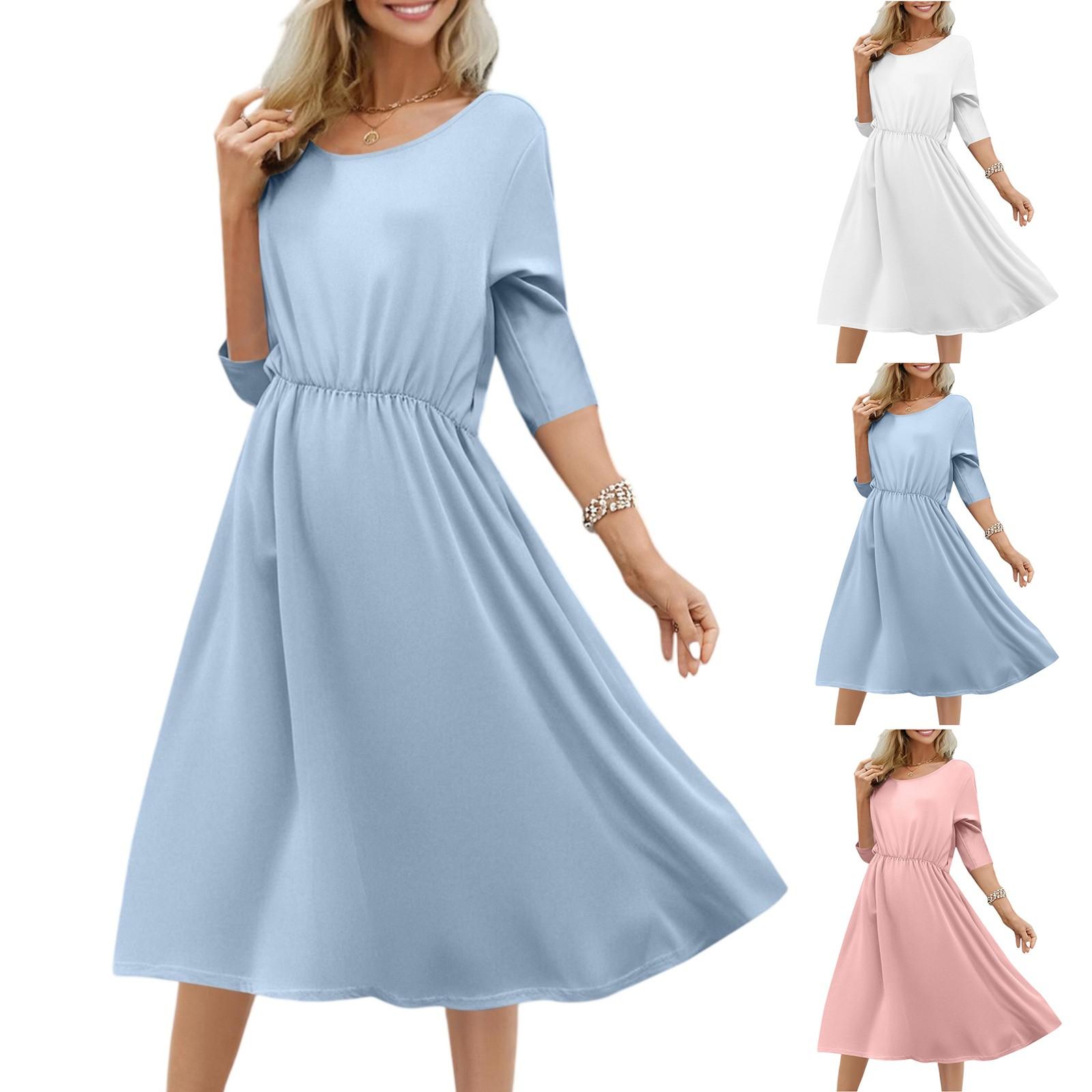 

Women s Fashionable Loose Dress L