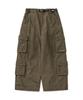 DIMITO Denim Multi Cargo Pants (Wide Fit Lv.2) Dw Brown