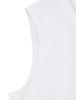 Enbiei Small Logo Sleeveless White