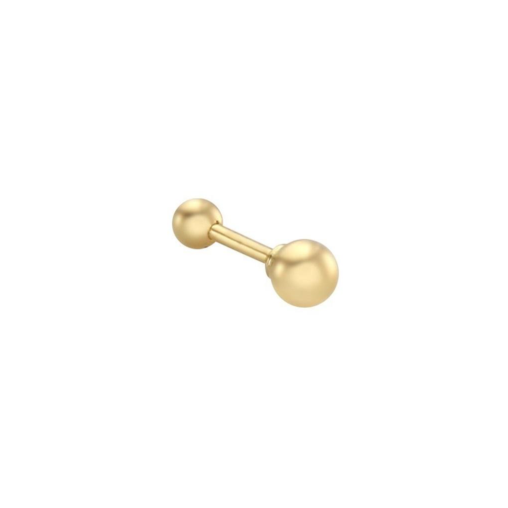 LLOYD Basic Ball Piercing 14K Gold Earrings LPFE3036G