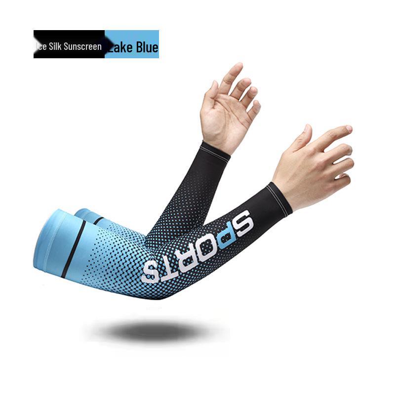 Ice Silk Sun Protection Sleeves for Men & Women - Summer Outdoor Sports Arm Coverage