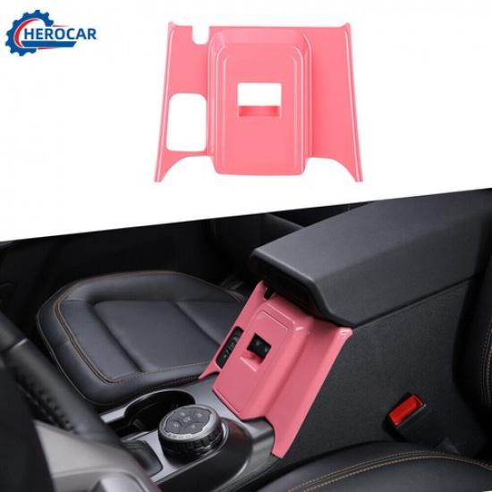 Window Switch Button Decoration Cover Trim For Ford Bronco -2025 ABS Pink US