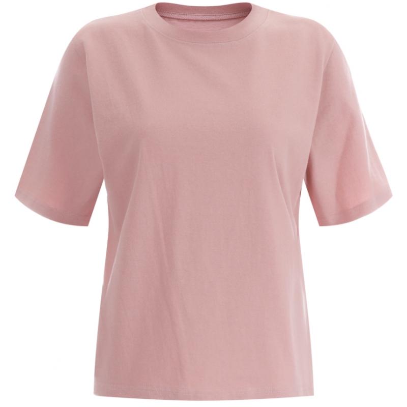 Shop   Women S baSic Regular FiT RounD Neck 100  CoTTon ShorT Sleeve T ShirT   D