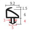 Silicone Seals Door Sealing Strips Customizable Lengths Easy Installation Process Effective Insulation Against Wind