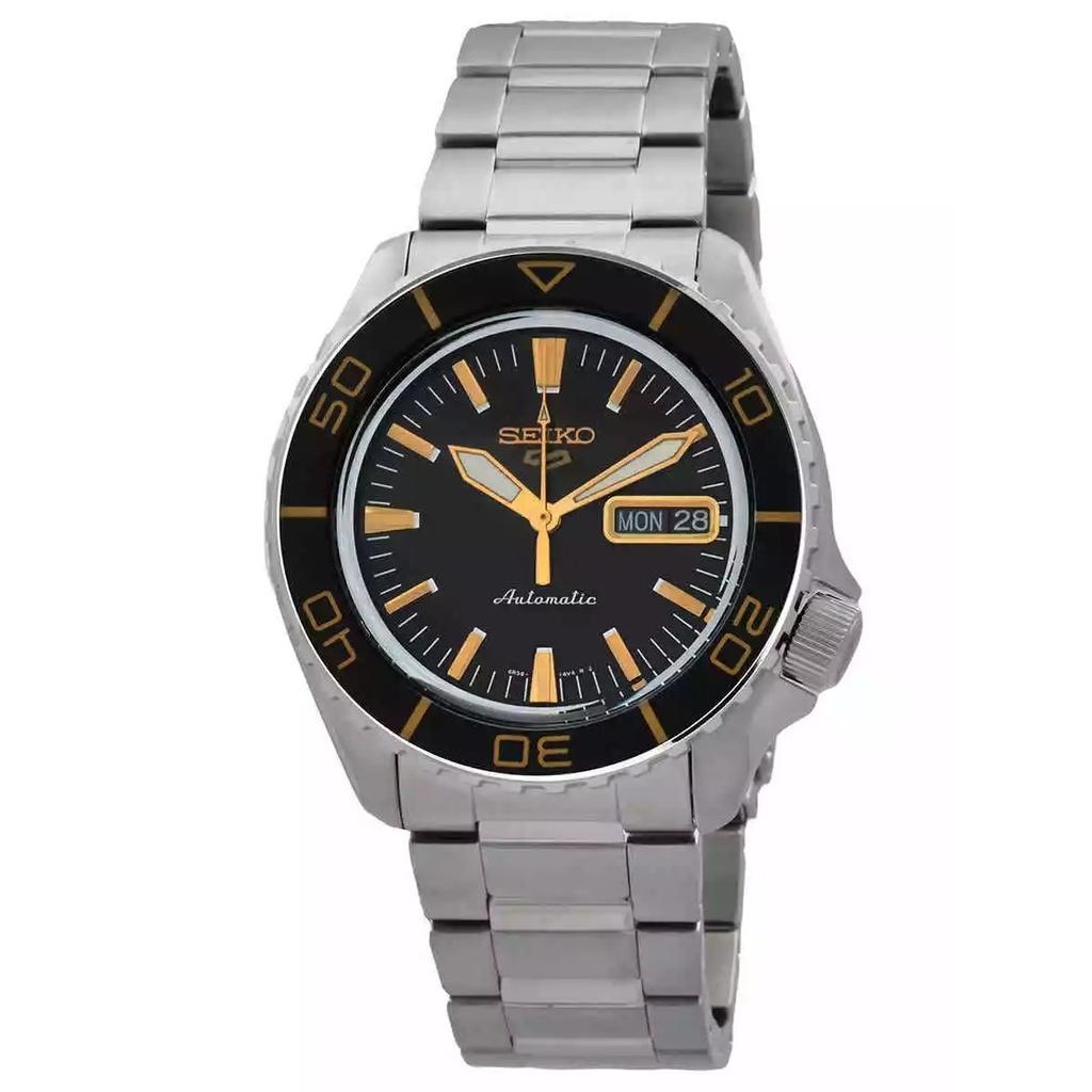

Seiko 5 Sports SKX Series Нержавеющая сталь Черный Sunray Dial Автоматические SRPK99K1 100M Мужские часы чёрный