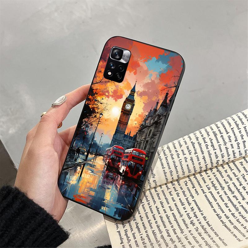 London aesthetics Funda Phone Case For Xiaomi Redmi note 14 Pro 14 13 12 11 10 Pro 14S 12S 11S Redmi 14C 13C 10