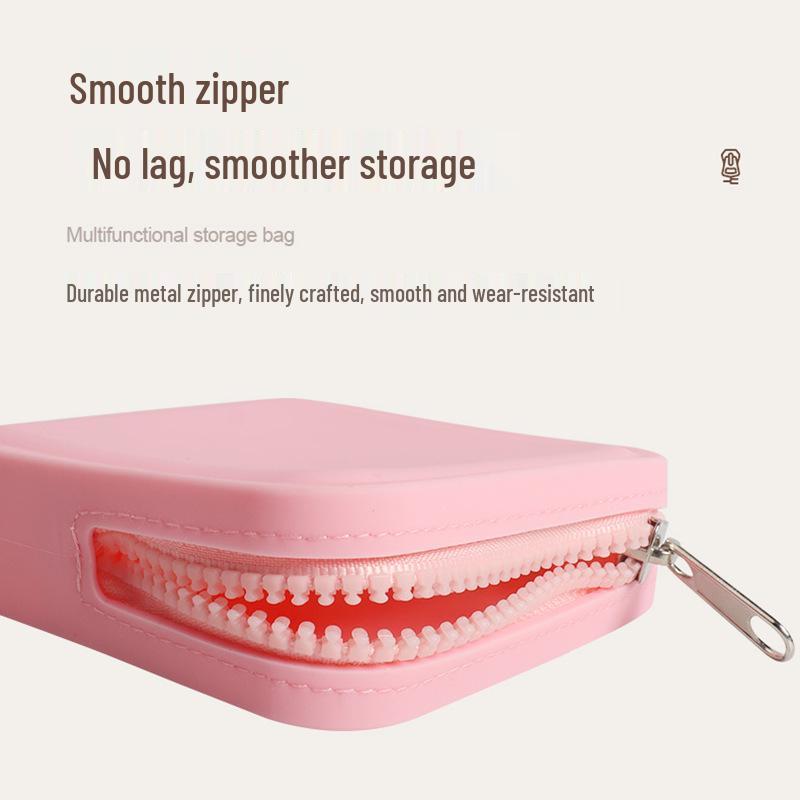 Compact Silicone Coin & Key Pouch - Waterproof & Lightweight