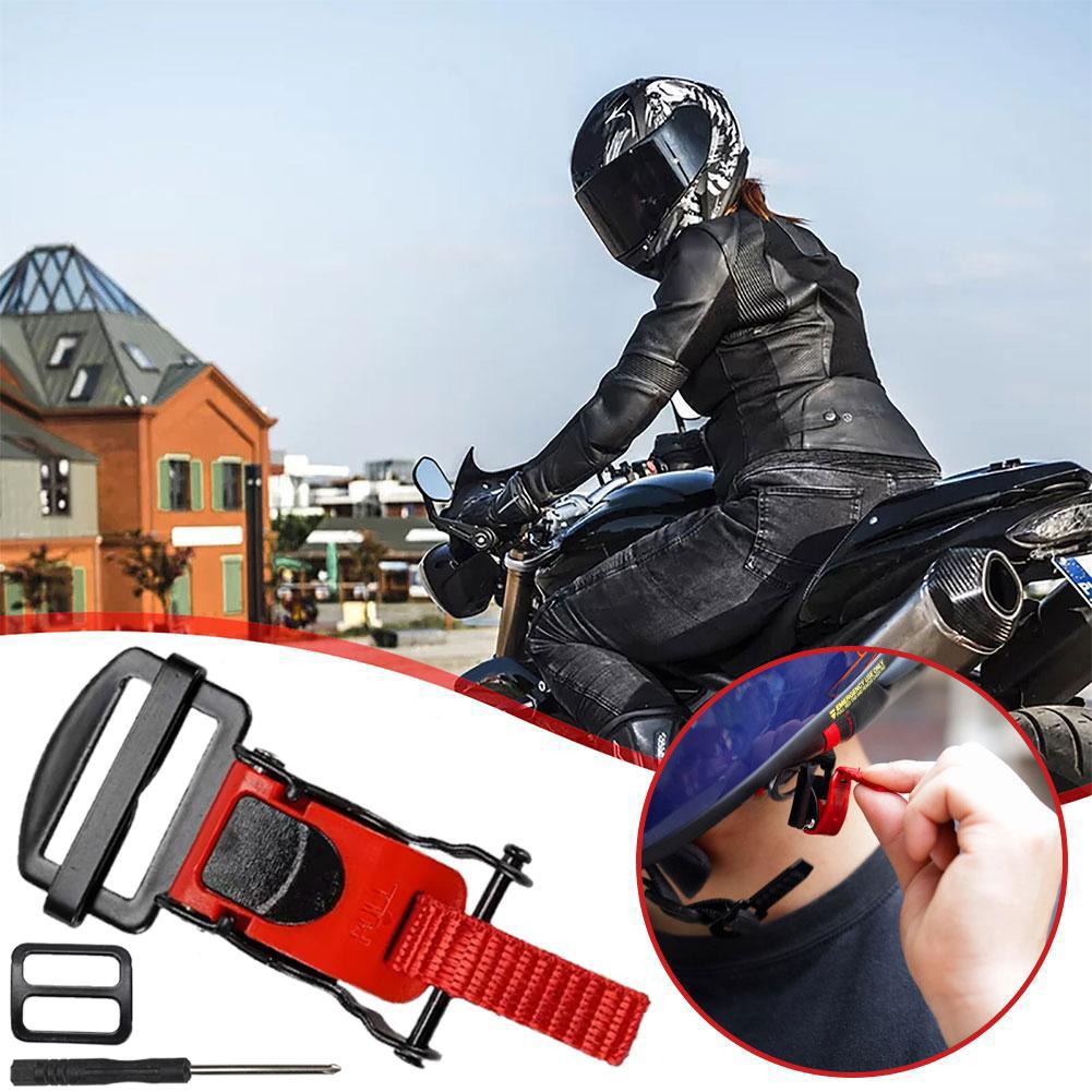 Motorcycle Helmets Quick Release Buckle Kit Replacement Safe Helmets Accessories Buckle Straps With Clips Quick Release