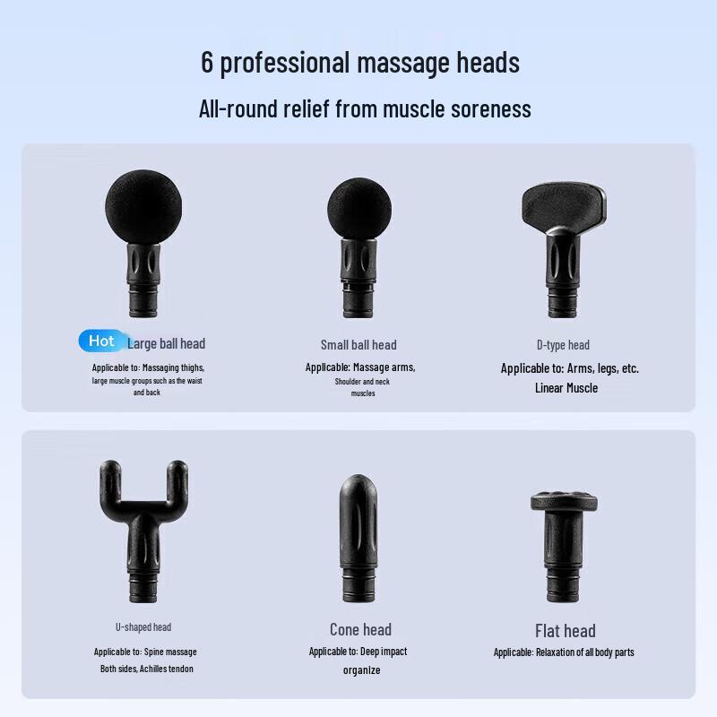 Merach MR-M0199D1X Massage Gun CN plug (adapter included)