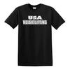USA Weightlifting T-shirt - S To 6XL - Olympics Gym Powerlifting Lifting