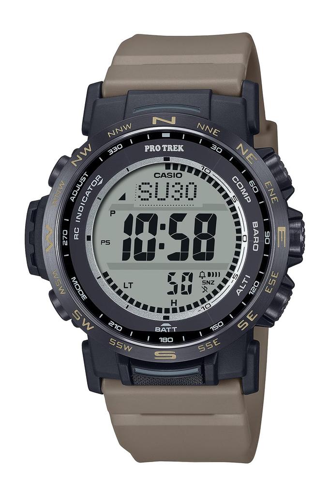 [Casio] Protrek Climber Line Radio-controlled Solar Environmentally Friendly Materials PRW-35LD-5JF Men's Dark Coyote Color