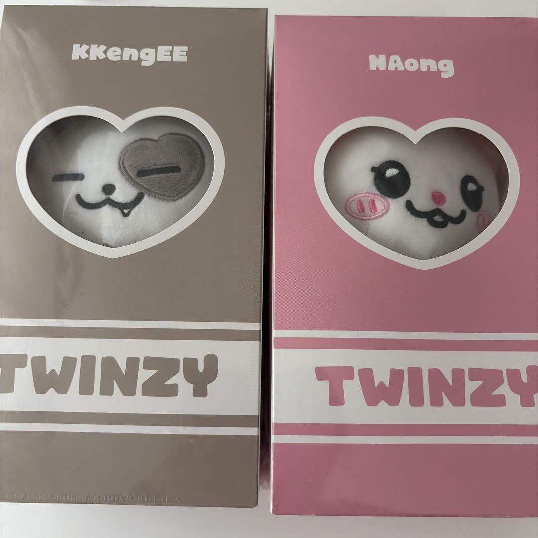 

[USED] ITZY twinzy kkengee ryujji naong plush toy
