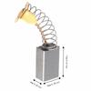 20pcs 6x10x17mm Size Motor Carbon Brush High Conductivity Electric Motor Brush  For Electric Motors