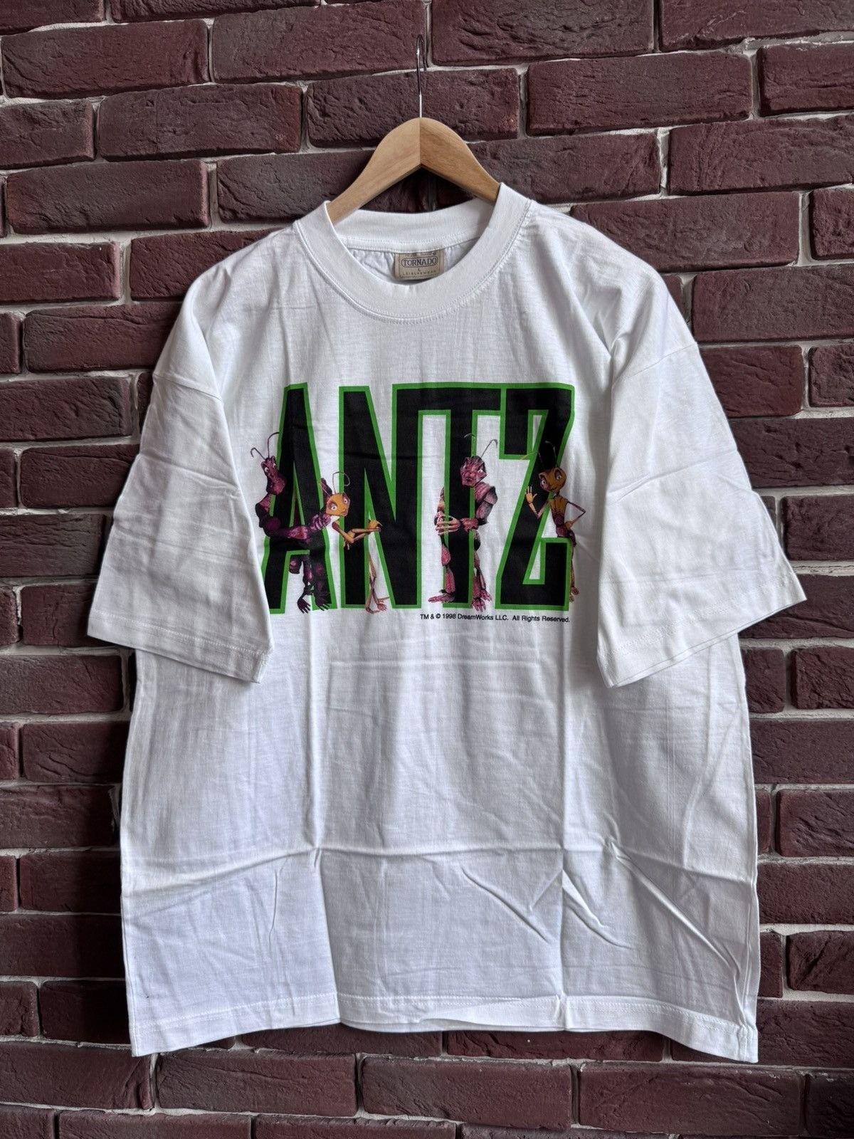 Antz 98 90s Dreamworks Vintage Promo Movie Logo Unisex T-Shirt S